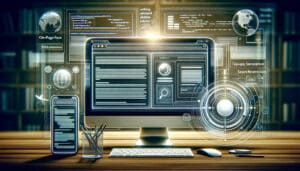 Illustration article blog optimisation on-page